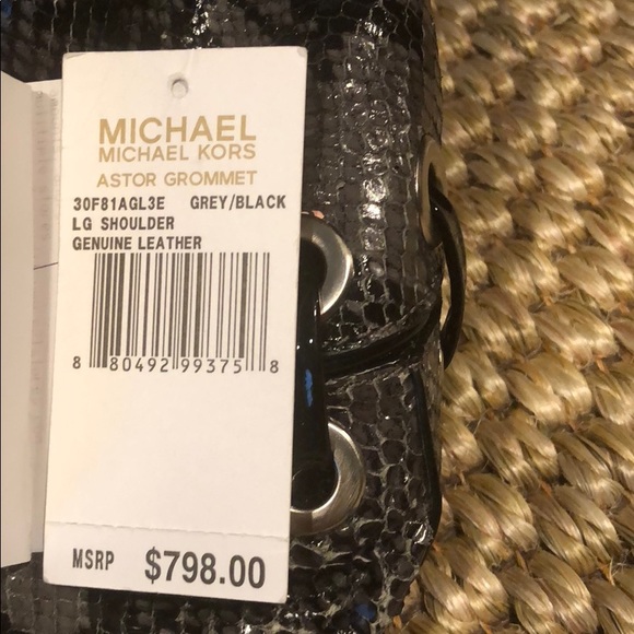 Micheal Kors bag python bag original price $798 - Picture 5 of 5